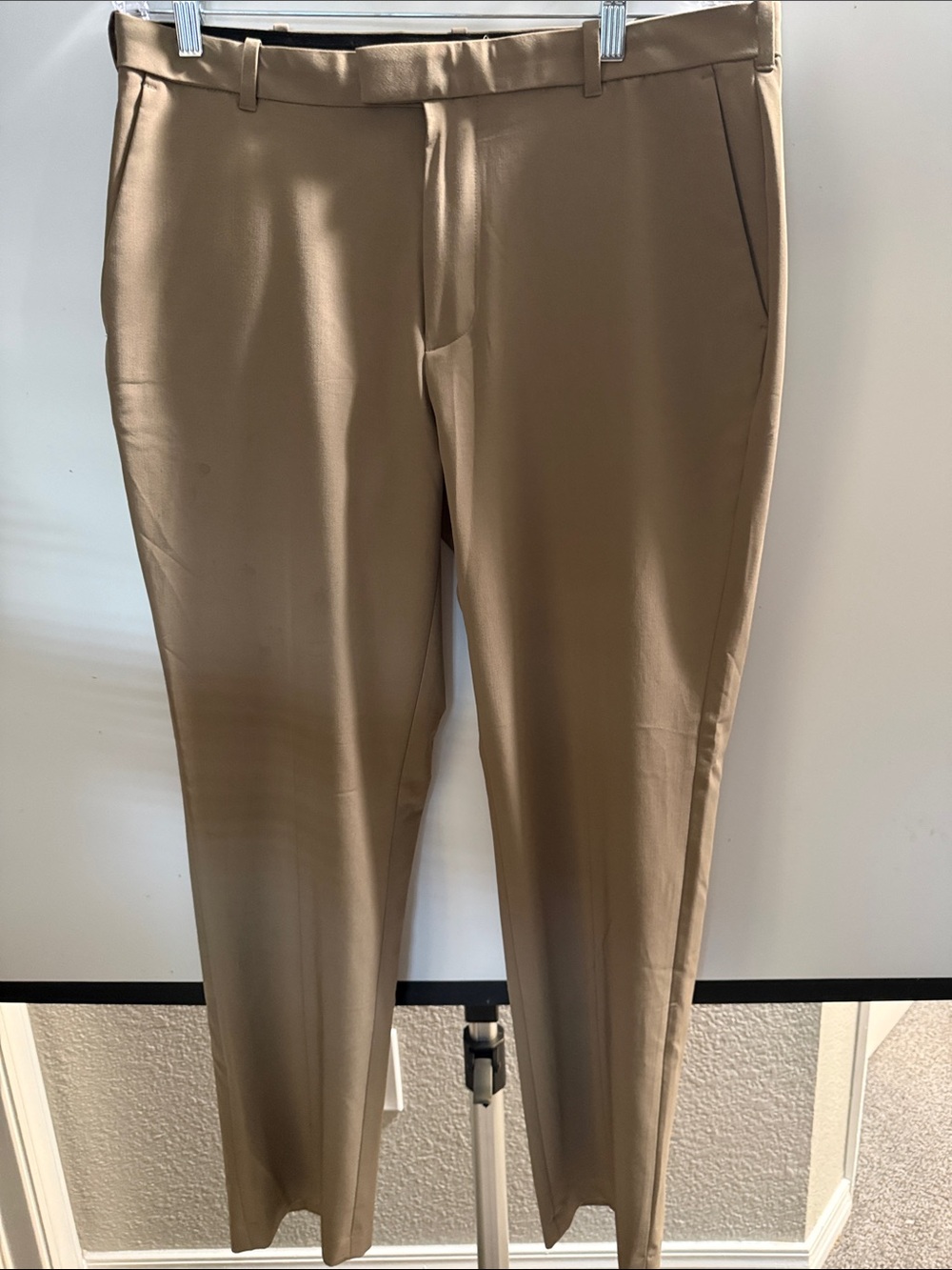 Van Heusen Men's Straight Chinos in Khaki